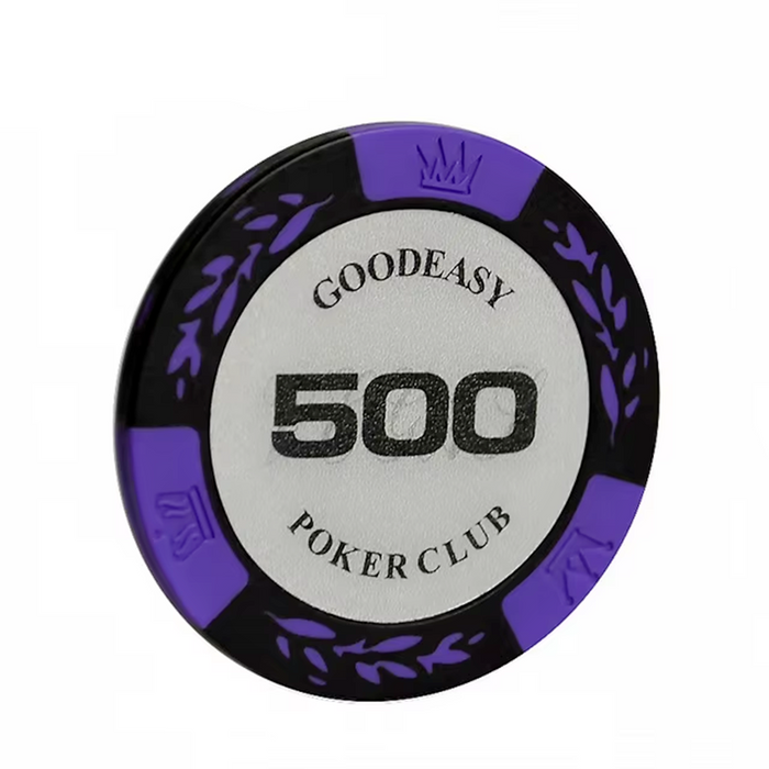 Set of 25 14g poker chips tokens from dealonline.co.nz, colorful casino-style poker chips for gaming and gambling.