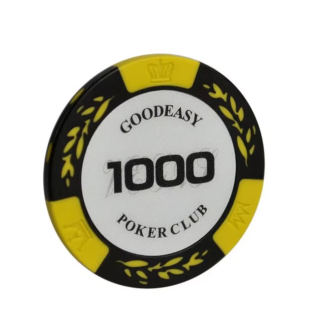 Set of 25 14g poker chips with colorful designs, ideal for casino and poker games, branded by dealonline.co.nz