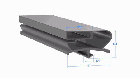 66237-27 by Strivide, Magnetic Gasket 22 1/4 x 26 1/4 Compatible with Perlick 66237-27