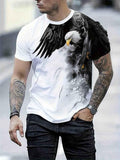Stylish 3Sixty5 Apex Eagle men's statement tee in DXL and XS, featuring a bold eagle graphic on a casual tops style.