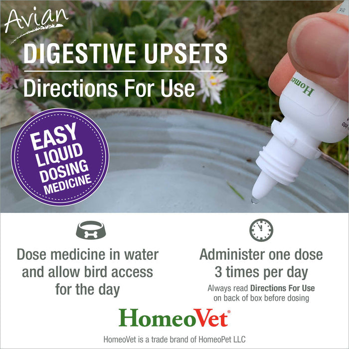 AVIAN DIGESTIVE UPSETS