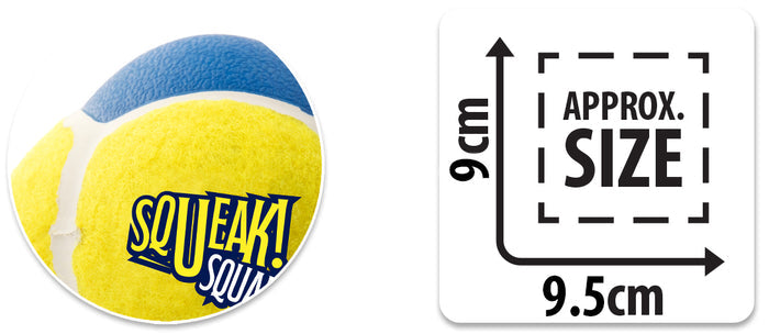 BAINBRIDGE BUBBLE BALL - SQUEAK SQUAD DOG TOY