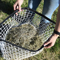 BAINBRIDGE HAY NET WHITE 120X90CM