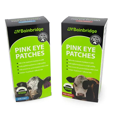 BAINBRIDGE PINK EYE PATCH KIT COW
