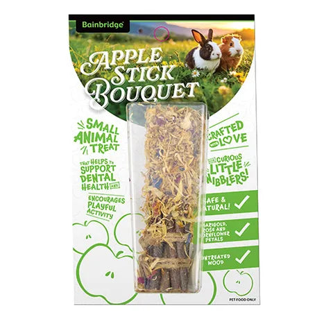 BAINBRIDGE SM ANIMAL APPLE STICK BOUQET