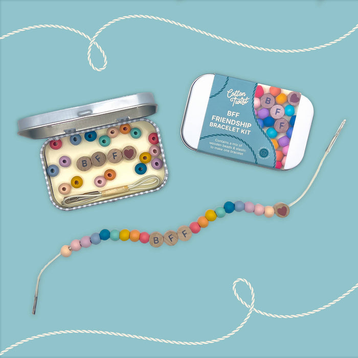 Beaded BFF Friendship Bracelet Gift Kit: RAINBOW BFF | Little Whispers