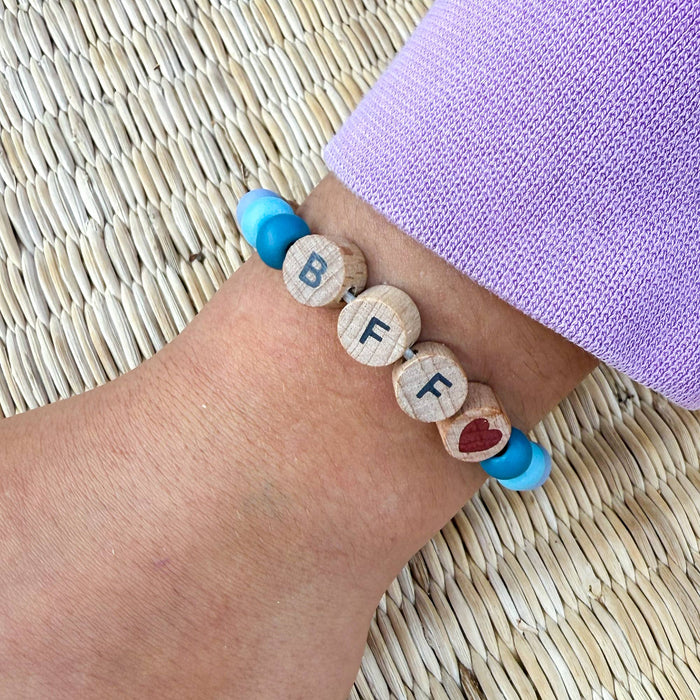 Beaded BFF Friendship Bracelet Gift Kit: RAINBOW BFF | Little Whispers