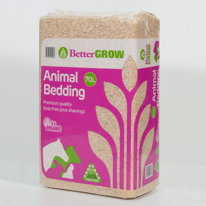BETTER GROW PINE SHAVINGS BALE 10KG