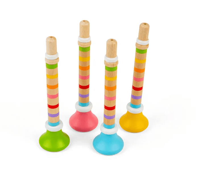 Bigjigs Rainbow Trumpet - Little Whispers
