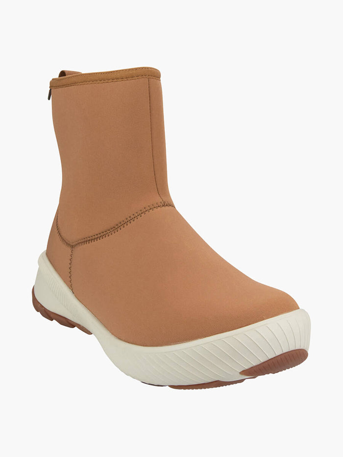 BOGS WOMENS CORAL MID ZIP CHESTNUT