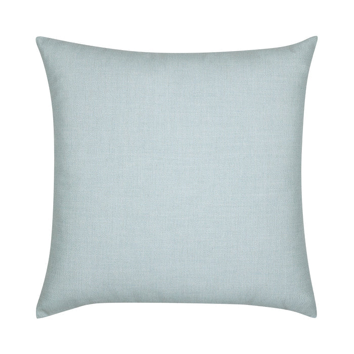 Back image of Navy outdoor pillow with oversized floral print for luxury outdoor seating by Elaine Smith