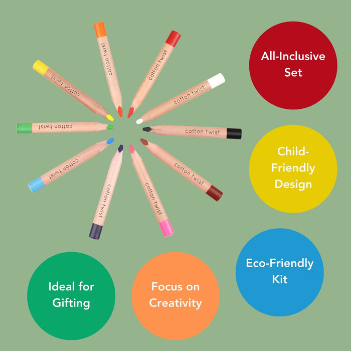 Bright Mix Watercolour Pencils Set  | Little Whispers