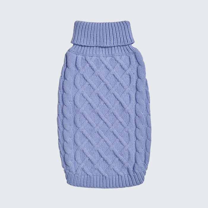 Blue Cableknit||size:S,M,L,XL,2XL,3XL,4XL