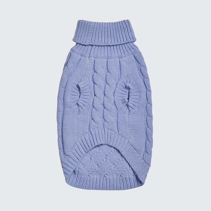 Blue Cableknit||size:S,M,L,XL,2XL,3XL,4XL