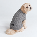 Grey Cableknit||size:S