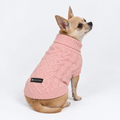 Pink Cableknit||size:S