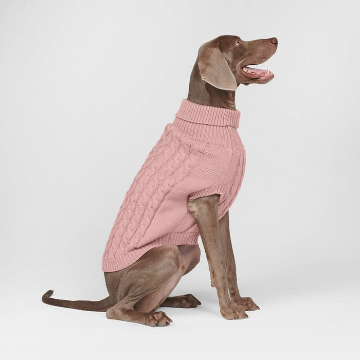 Pink Cableknit||size:2XL