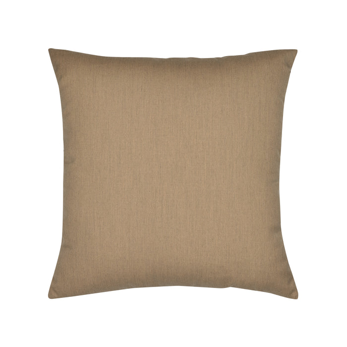 Brown pillow on a white background