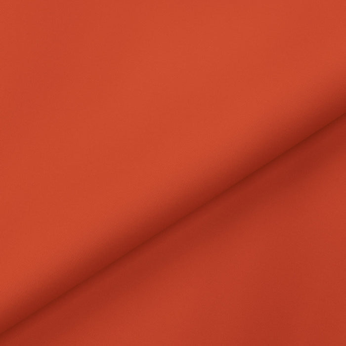 Close shot texture image of Vivid red outdoor safe canvas fabric with bold solid finish