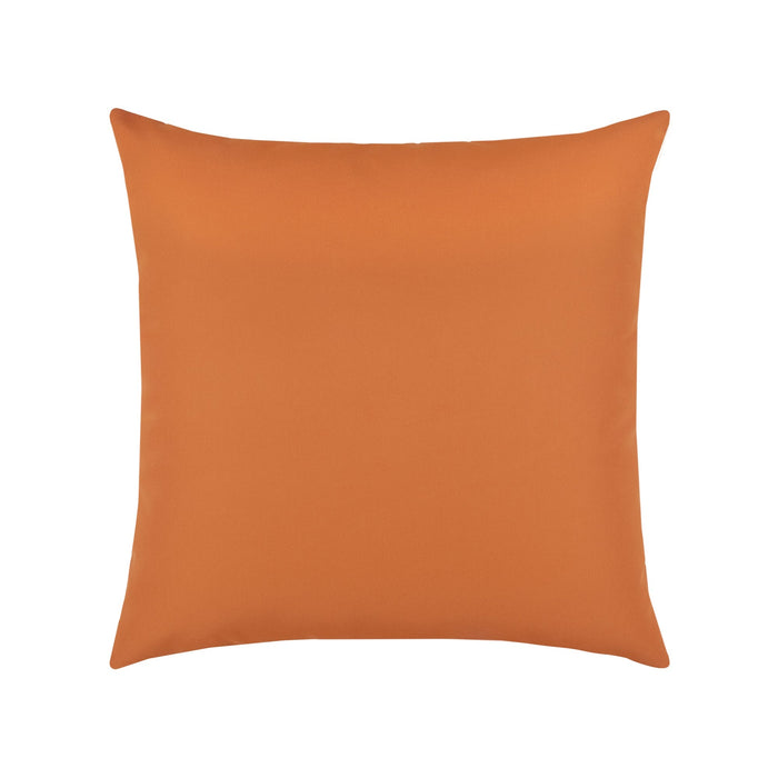 Bright orange outdoor pillow for vibrant outdoor decor