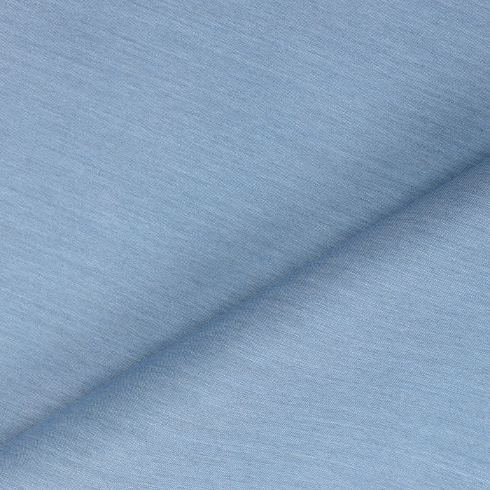 Close shot texture image of Light ocean blue solid performance fabric for outdoor safe use – Cast Ocean by Elaine Smith