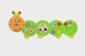 Caterpillar Activity Wall Panels 76093 (Direct Shipping) - Little Whispers