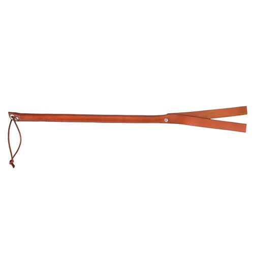 CATTLE CANE COVERED WITH FULL LEATHER 42"