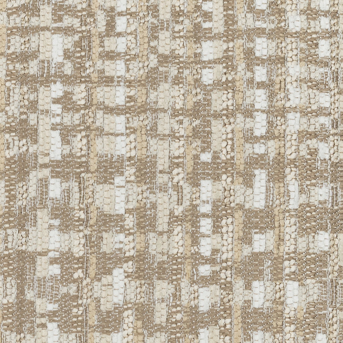 Swatch image of Beige outdoor pillow with geometric diamond pattern, lumbar size for neutral outdoor accents by Elaine Smith