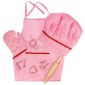 Chef's Dress Up Costume Pink