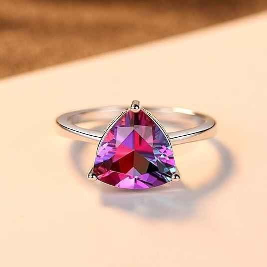 Colorful gemstone fashion ring from Stylish 3Sixty5 featuring vibrant stones set in a stylish ring design.