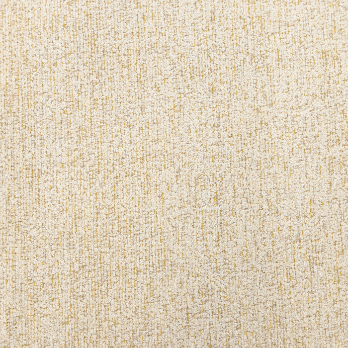 Detail image of Soft honey-colored woven texture chenille outdoor safe fabric