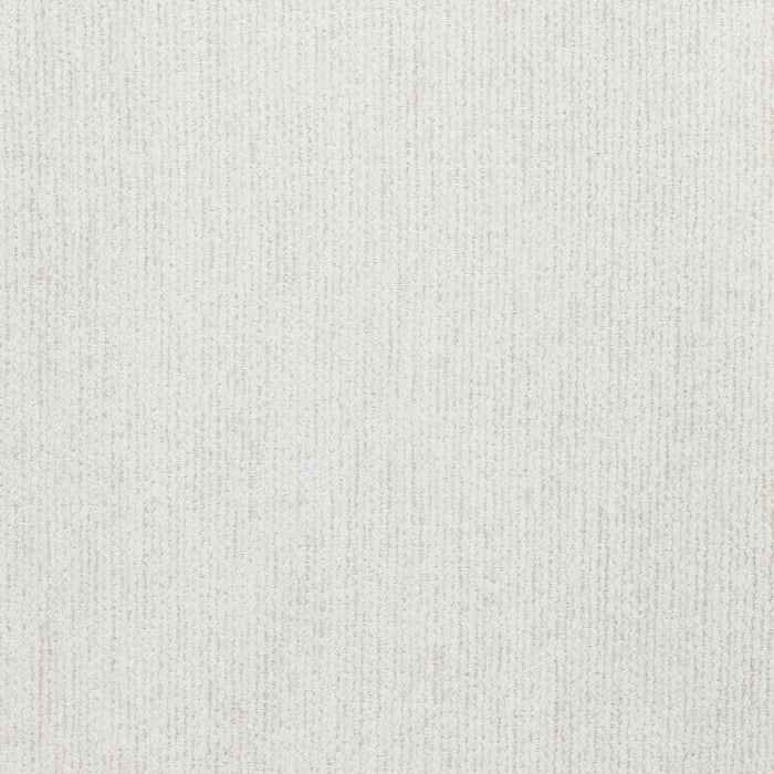 Detail image of Soft oyster white woven outdoor safe fabric with subtle texture - Comfort Oyster by Elaine Smith