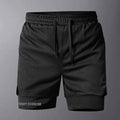 Black Stylish 3Sixty5 Coolwave Sports Shorts in XS, designed for active wear, with a comfortable fit and modern style.