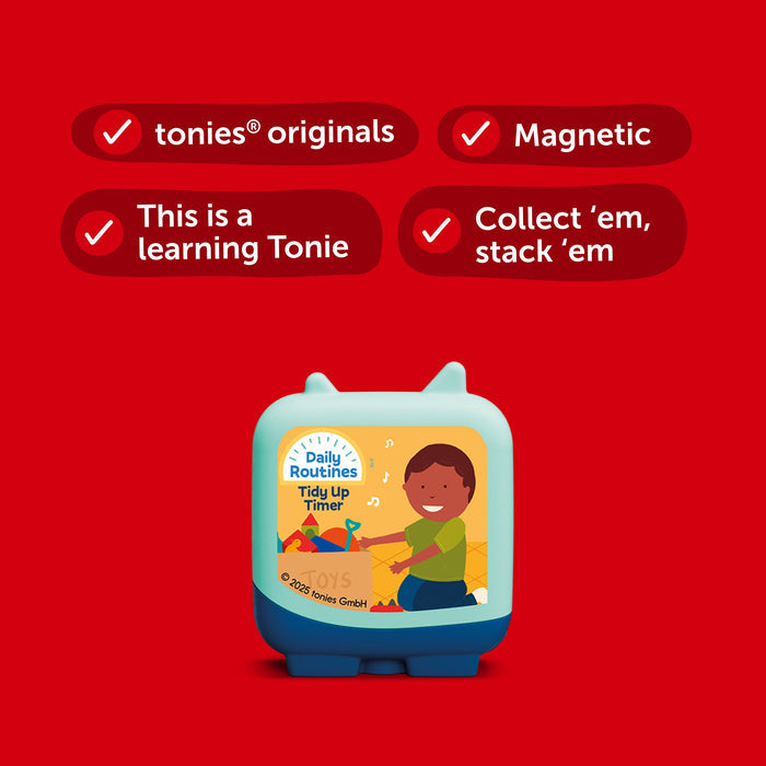 PRE - ORDER: Daily Routines: Tidy Up Timer Audio Clever Pocket Tonie Set - Little Whispers
