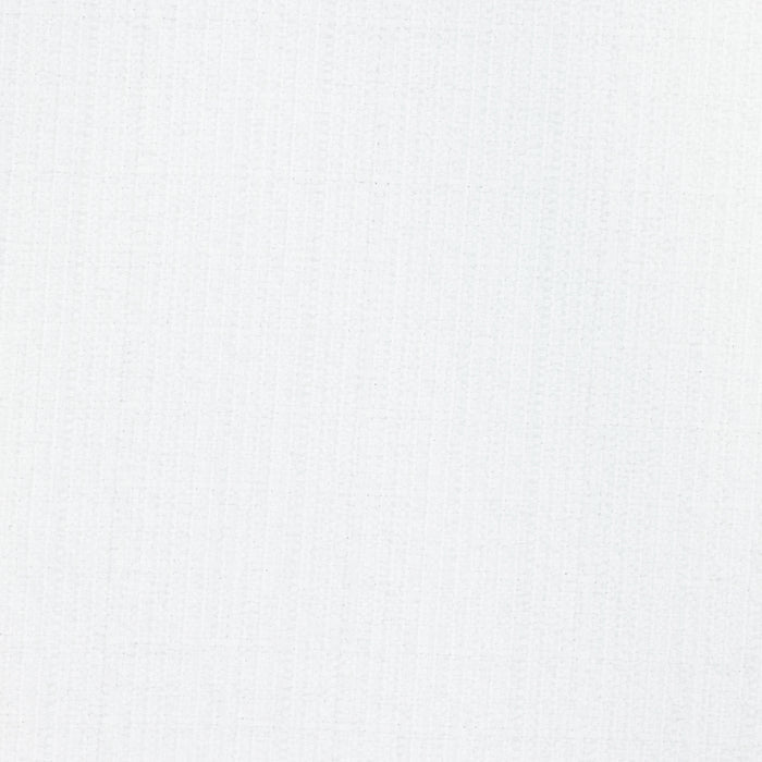 Detail image of Crisp white outdoor-safe woven fabric with a soft luxurious texture