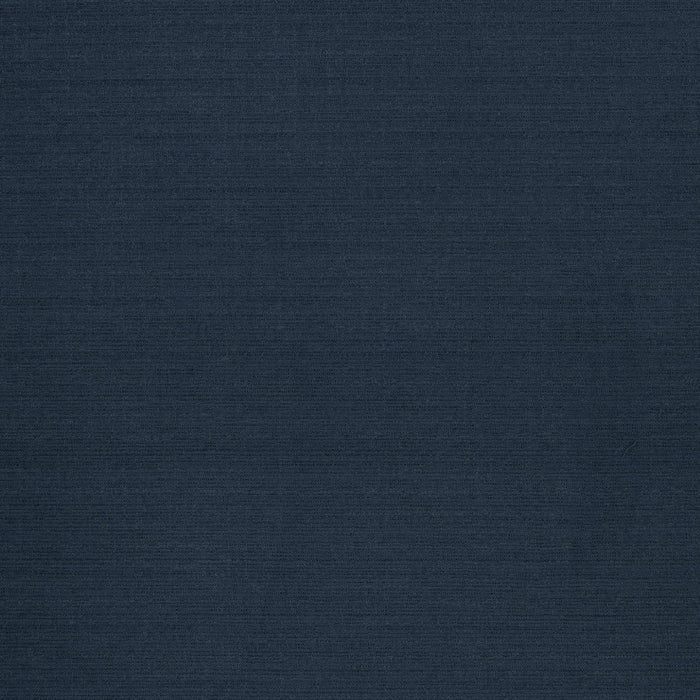 Solid indigo outdoor safe performance fabric with plush woven finish - Deluxe Indigo by Elaine Smith-full fabric repeat image