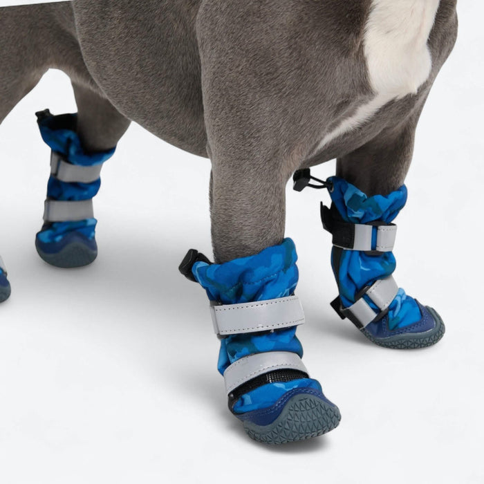 Blue Camo Boots / Size 1) for 14-23lbs/6.5-10.5kg