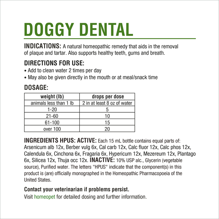 DOGGY DENTAL