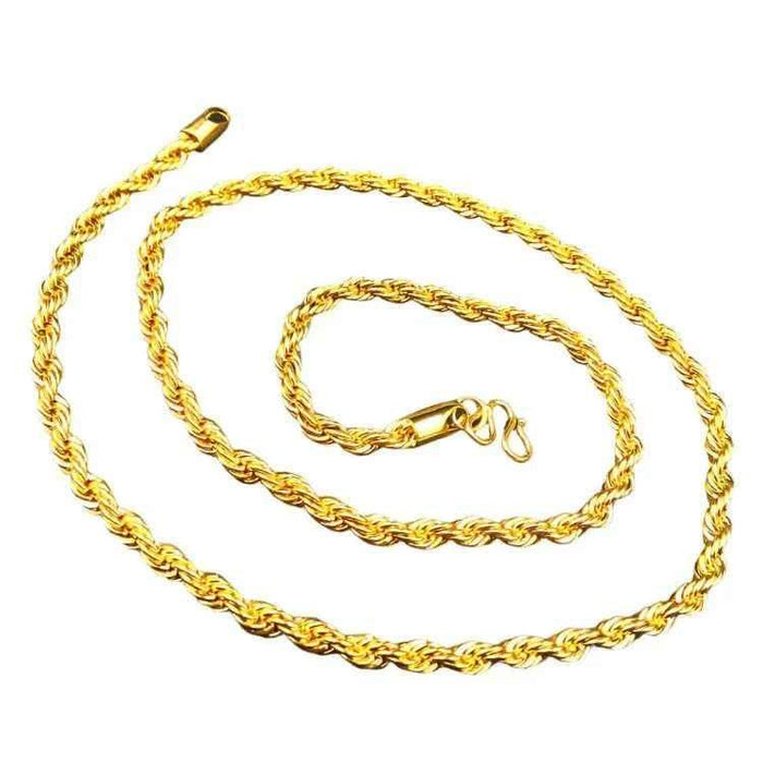 Stylish 3Sixty5 eco-friendly gold hemp necklace featuring a delicate pendant on a natural hemp cord.