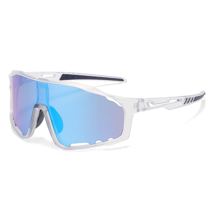 ECOTREK fashion cycling sunglasses with windproof design, outdoor sports glasses featuring a sleek frame and UV protection.