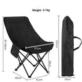 ECOTREK three-position portable outdoor chair with foldable design, featuring a padded seat and backrest for outdoor comfort