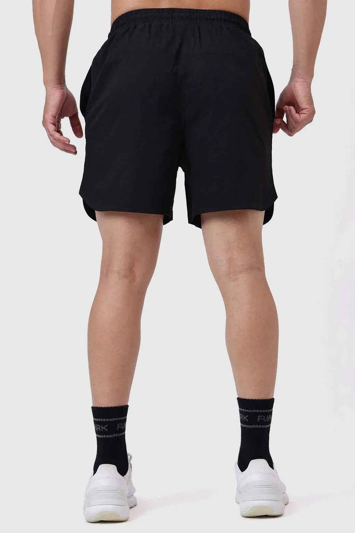 Black Edge Shorts by Fuaark Nz featuring a sleek design, casual fit, and comfortable fabric for everyday wear.