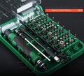 Elecall 45-in-1 precision screwdriver set with compact handle, ideal for electronics and detailed repair work.