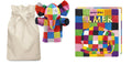 Elmer Story Sack with Elmer Hand Puppet - Little Whispers
