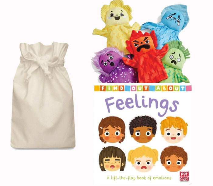 Emotions Sensory Puppet Story Sack - Little Whispers