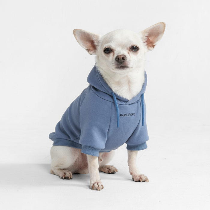 Essential Slate Blue Hoodie||size:S