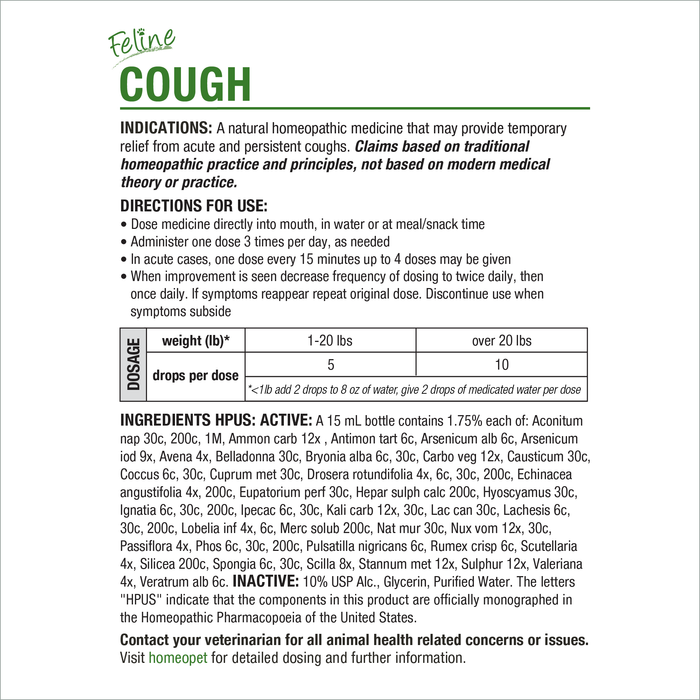 FELINE COUGH