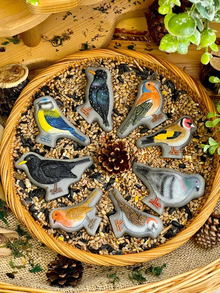Yellow Door Bird Stones