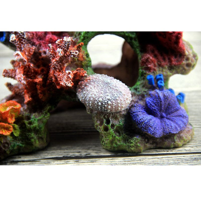 Colorful fish tank decoration from dealonlinenz by dealonline.co.nz featuring vibrant underwater ornament for aquarium decor.