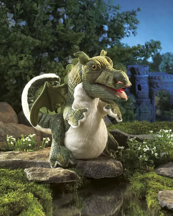 Folkmanis Baby Dragon Hand Puppet